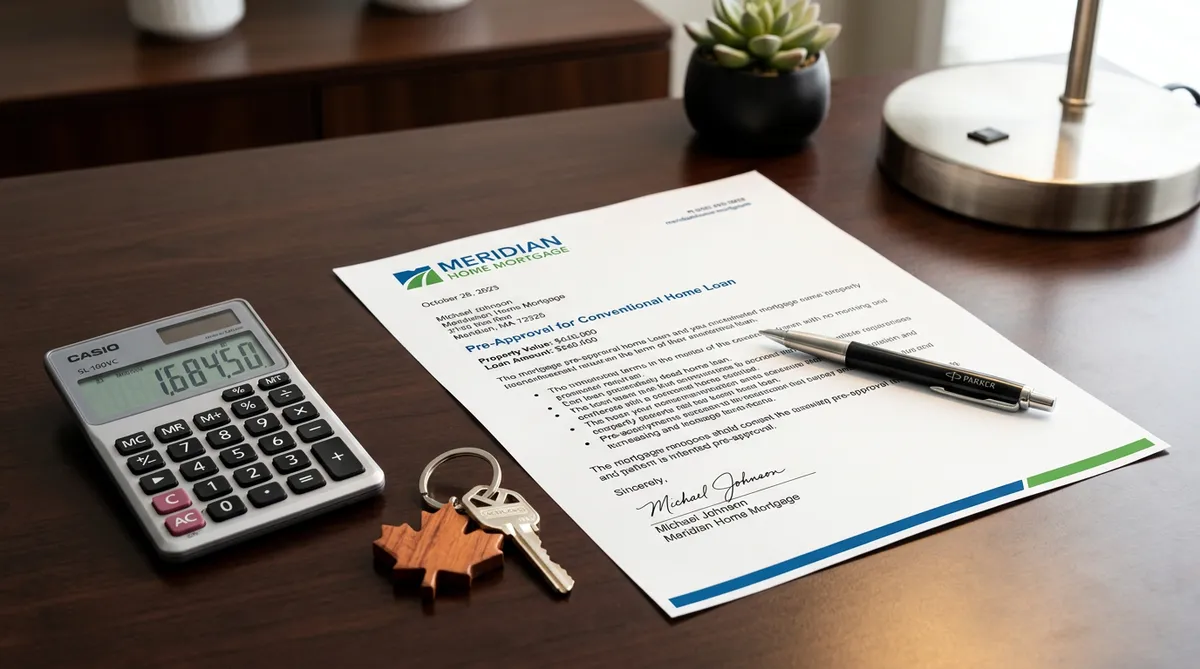 mortgage pre-approval and credit score needed for CMHC insurance in Canada