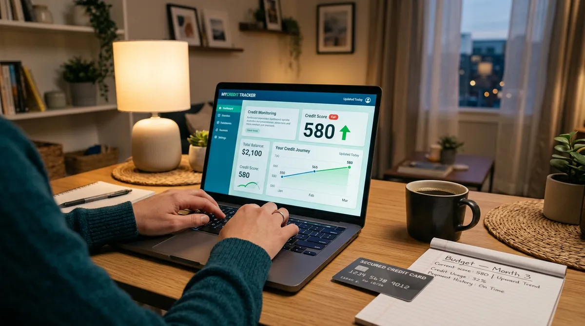 rebuilding credit score independently after divorce in Canada with secured credit card