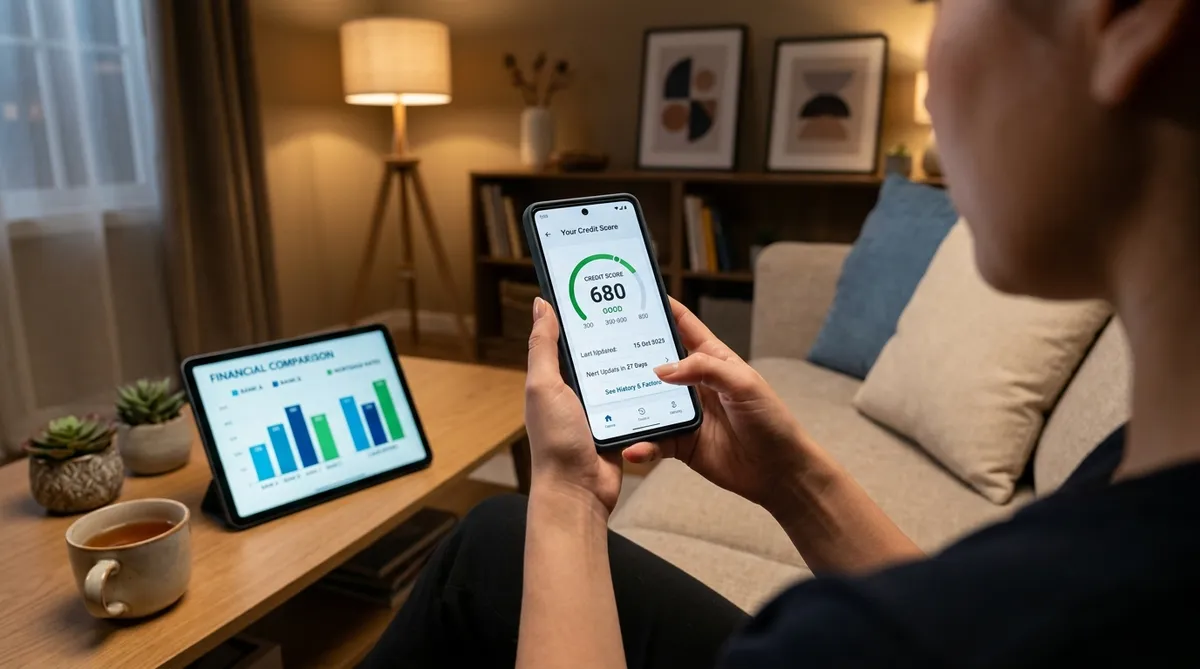 checking credit score on phone after removing hard inquiry in Canada
