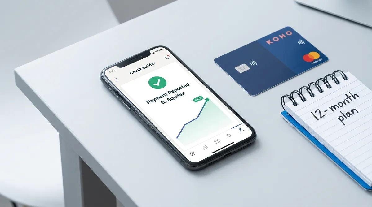 comparing KOHO Credit Builder vs Borrowell vs Refresh Financial for Canadian credit building