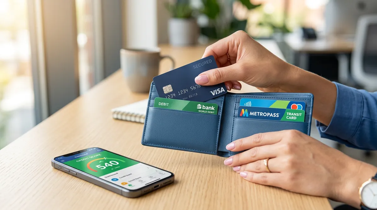 using secured credit card as first step to rebuild credit after bankruptcy in Canada